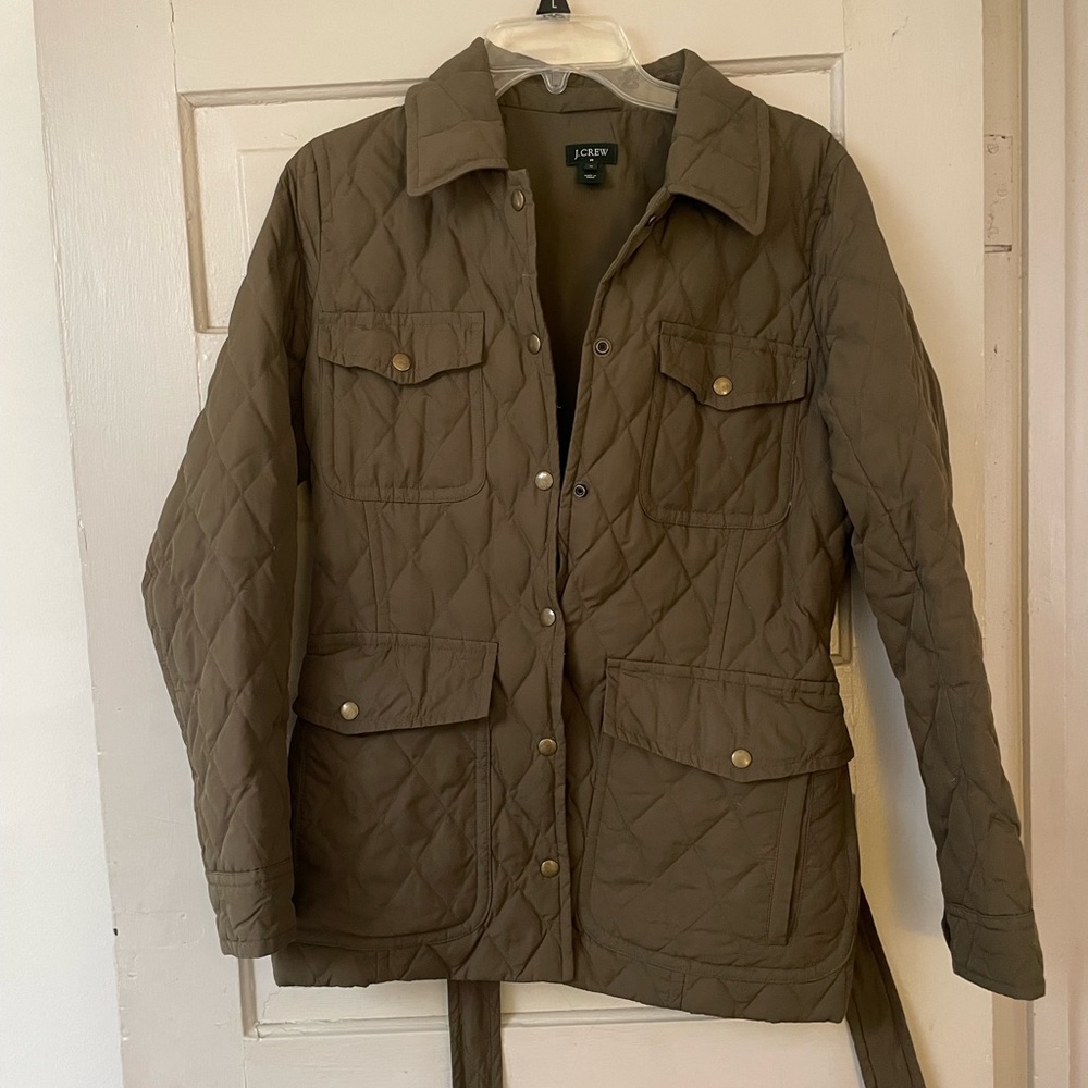 J. Crew Quilted Coat